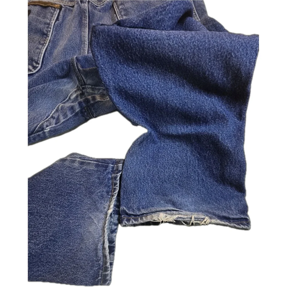 Rustler Durashield Men’s Jeans 36x34 Blue Workwear Denim Straight Leg